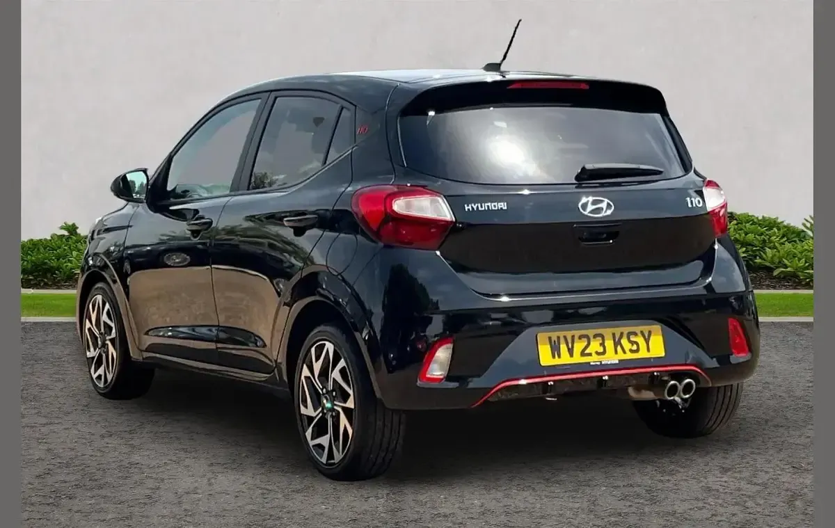 Used Hyundai i10 N Line 99 HP (72 kW) 2023 Black Hatchback
