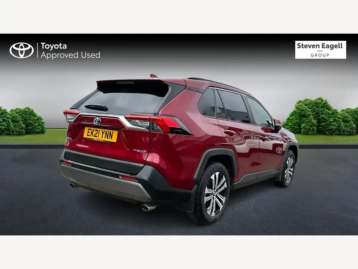 Used Toyota RAV4 Design 218 HP (160 kW) 2021 Red SUV