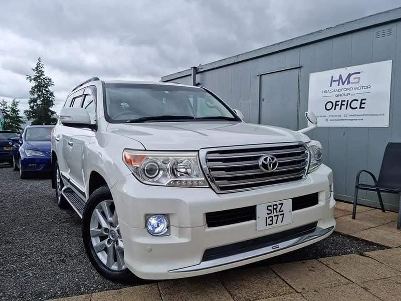 White Used 2022 Toyota Land Cruiser V8 SUV | £31,495 - Image 1/4