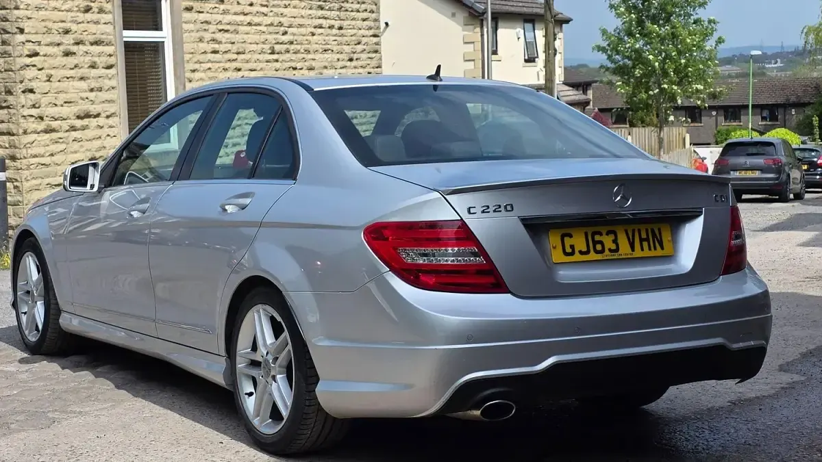 Used Mercedes C220 AMG 2013 Silver Sedan