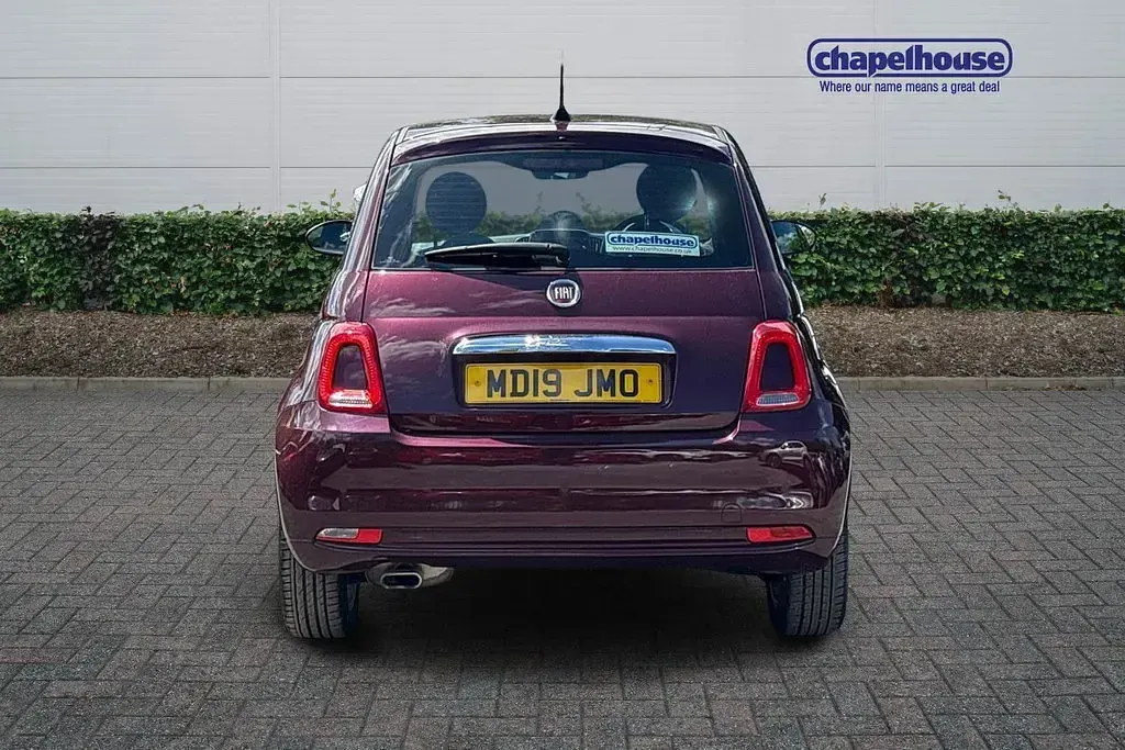Used Fiat 500 Lounge 69 HP (50 kW) 2019 Red Hatchback