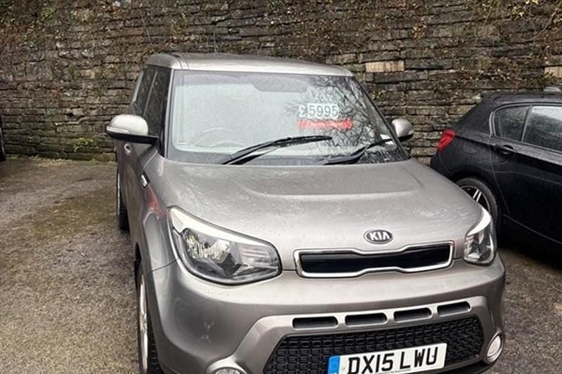 Used Kia Soul Plus 2015 Silver SUV