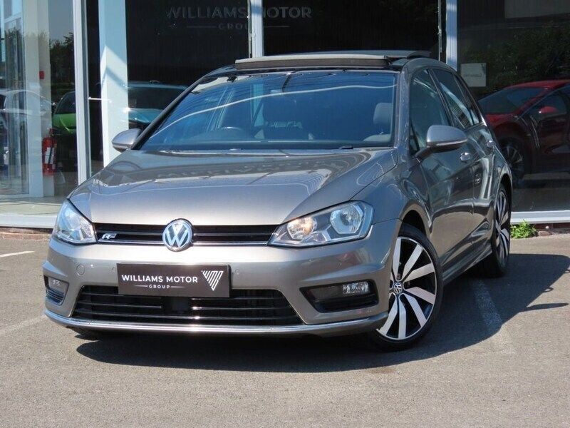 Grey Used 2016 VW Golf VII R-line Edition Hatchback | £11,995 (A bit pricey) - Image 1/4