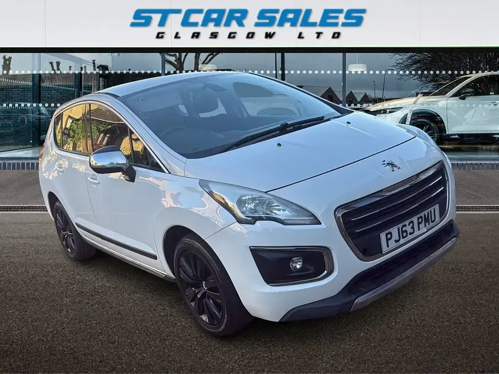 Used Peugeot 3008 Active 115 HP (84 kW) 2013 White Estate