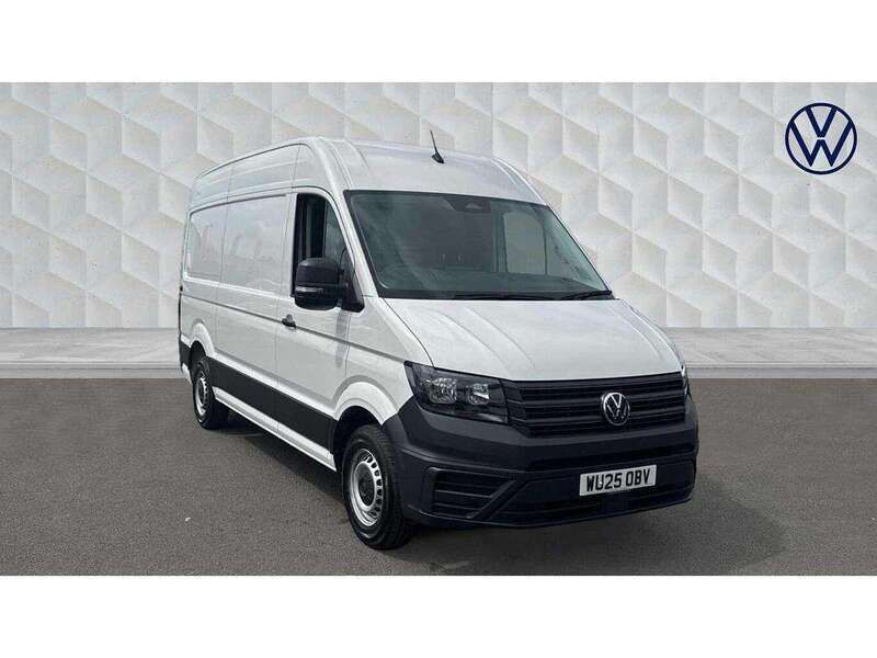 White New 2025 VW Crafter Van | £37,824 - Image 1/4