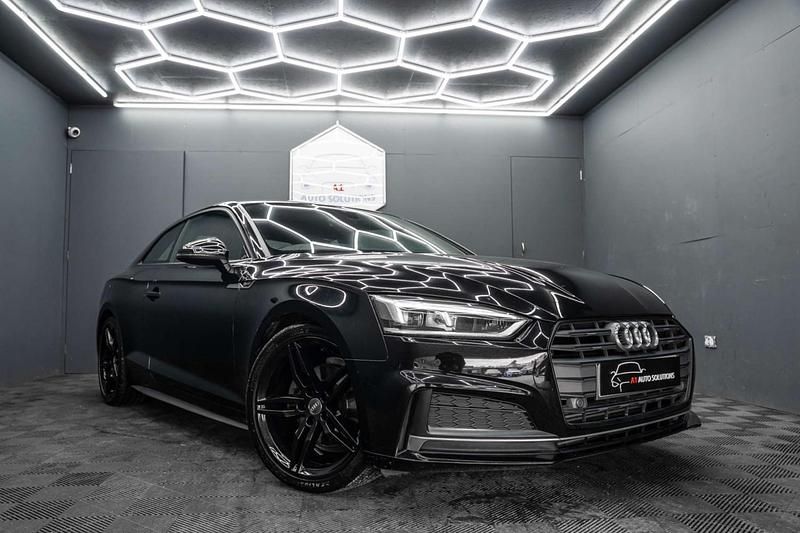 Used Audi A5 S-Line 150 HP (110 kW) 2019 Black Coupe