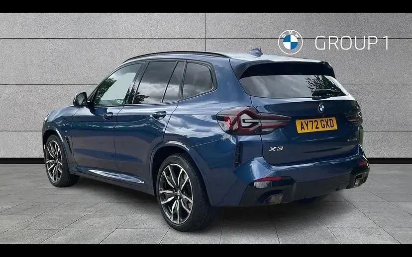 Used BMW X3 M Sport 190 HP (139 kW) 2022 Phytonic blue SUV