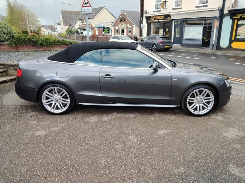 Used Audi A5 Cabriolet S-Line 2014 Grey Cabriolet