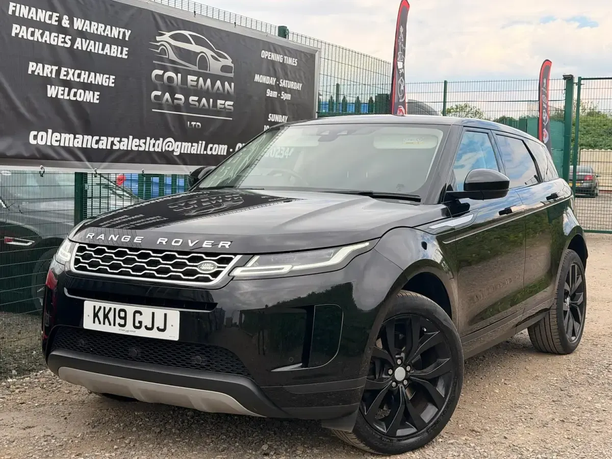 Used Land Rover Range Rover evoque SE 2019 Black SUV