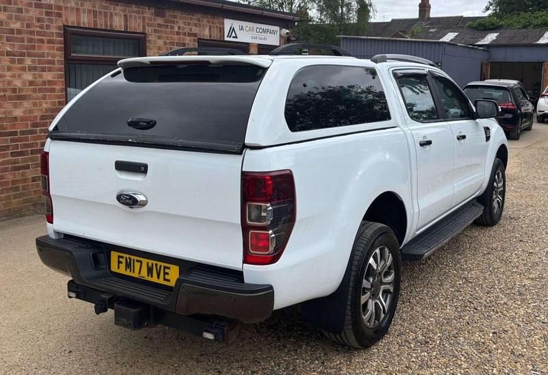 Used Ford Ranger Wildtrack 200 HP (147 kW) 2017 White Pickup
