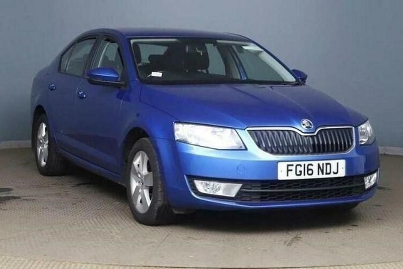 Used Skoda Octavia SE 110 HP (80 kW) 2016 Blue Hatchback