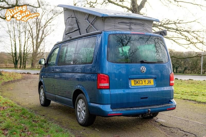 Used VW California Beach 140 HP (102 kW) 2013 Blue Van