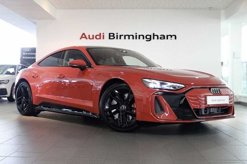 Progressive red New 2025 Audi e-tron GT quattro Comfort Sedan | £102,000 - Image 1/4