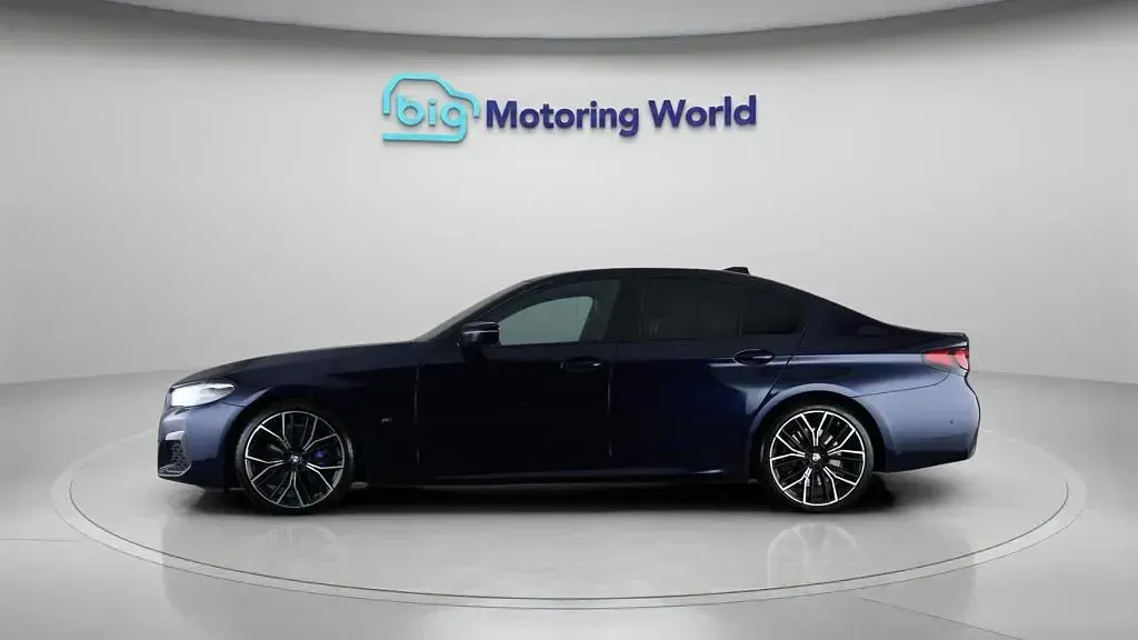 Used BMW 520 M Sport 190 HP (139 kW) 2022 Blue Sedan