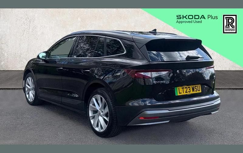 Used Skoda Enyaq iV ecoSuite 150 kW (204 HP) 2023 Black SUV