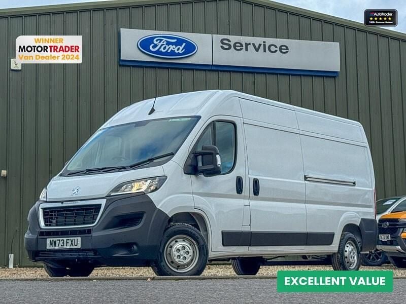 White Used 2023 Peugeot Boxer Premium Van | £20,990 (Fair price) - Image 1/4
