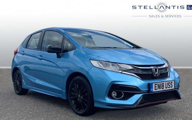 Blue Used 2018 Honda Jazz Sport Hatchback | £10,120 (Fair price) - Image 1/4