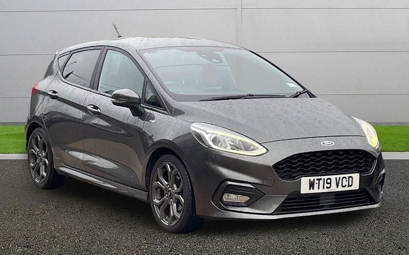 Used Ford Fiesta ST-Line X 101 HP (74 kW) 2019 Grey Hatchback