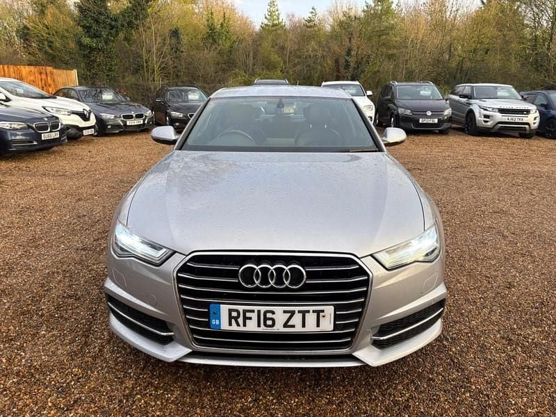 Begagnad Audi A6 S-Line 190 HK (139 kW) 2016 Silver Sedan