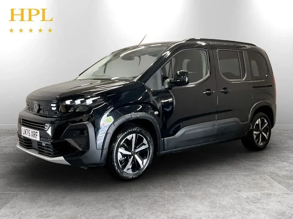 New Peugeot e-Rifter GT 100 kW (136 HP) 2025 Black MPV