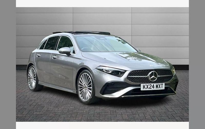 Grey Used 2024 Mercedes A180 AMG Line Premium Plus Hatchback | £28,695 (Expensive) - Image 1/2
