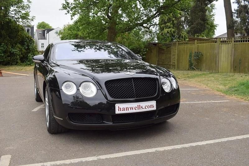 Used Bentley Continental 553 HP (406 kW) 2004 Black Sedan
