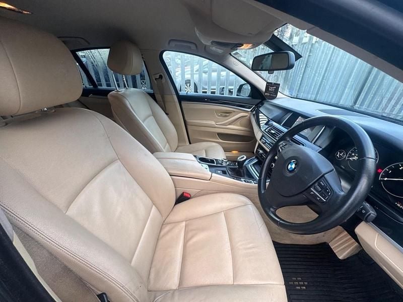 Used BMW 520 Sport Line 2014 Black Sedan