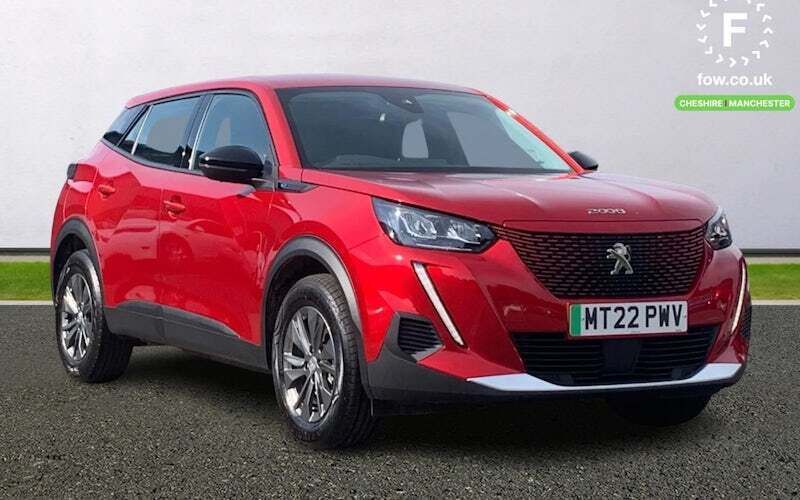Red Used 2022 Peugeot e-2008 Active Premium SUV | £13,199 (Good price) - Image 1/4