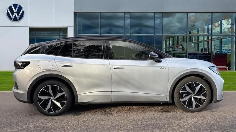 New VW ID.4 GTX 250 kW (340 HP) 2025 Scale silver metallic black SUV