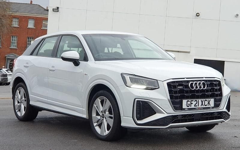 Used Audi Q2 S-Line 150 HP (110 kW) 2021 White SUV