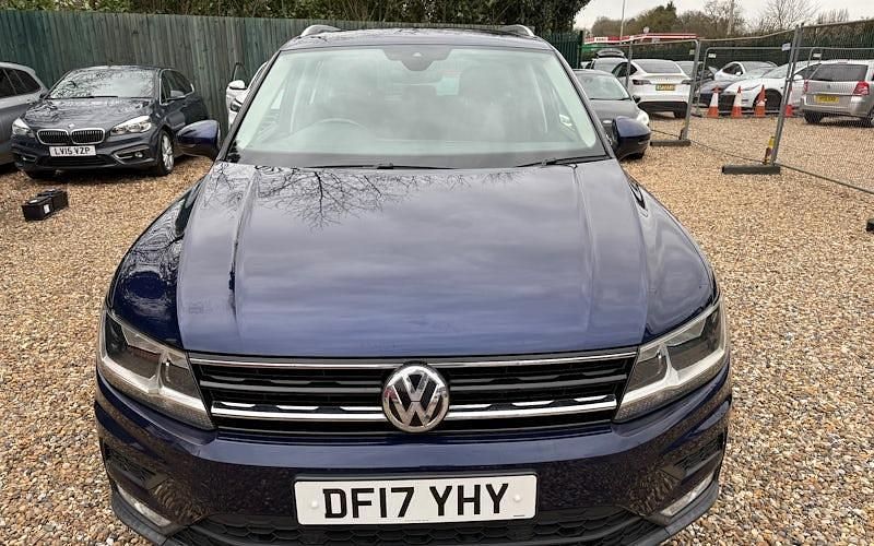 Used VW Tiguan SE 190 HP (139 kW) 2017 Blue SUV