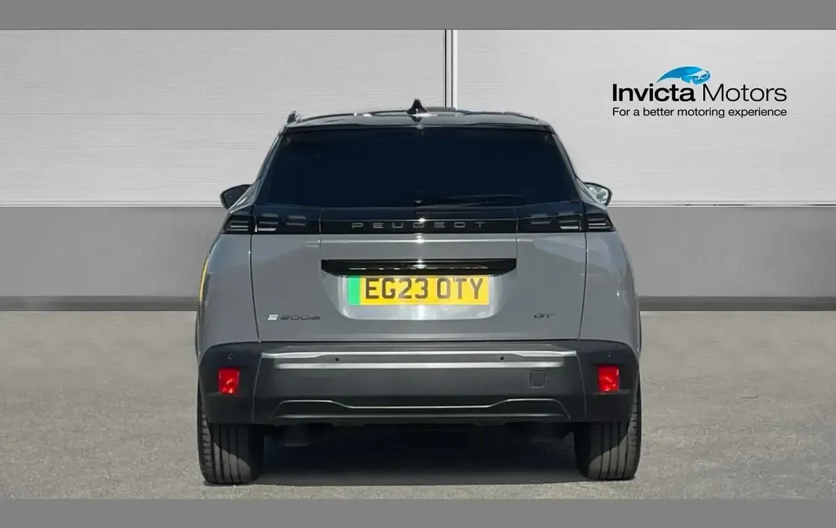 Used Peugeot e-2008 GTi 114 kW (156 HP) 2023 Grey SUV