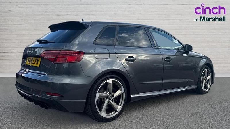 Used Audi A3 Black Edition 310 HP (228 kW) 2018 Grey Sedan