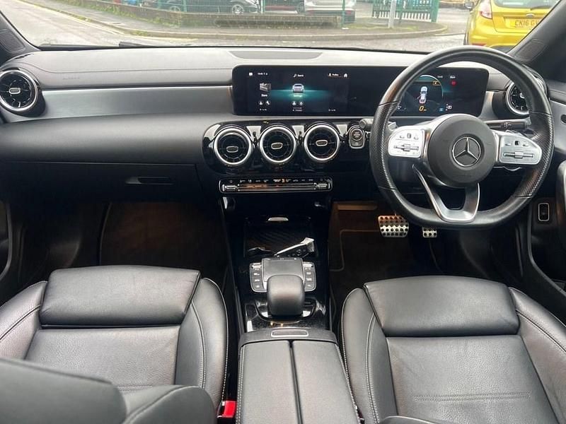 Used Mercedes CLA180 AMG line 136 HP (100 kW) 2021 Silver Sedan