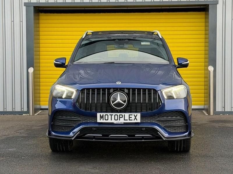 Used Mercedes GLE350 AMG line 272 HP (200 kW) 2021 Blue SUV