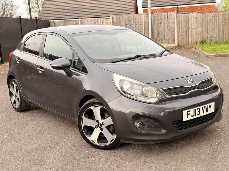 Used Kia Rio 90 HP (66 kW) 2013 Grey Hatchback