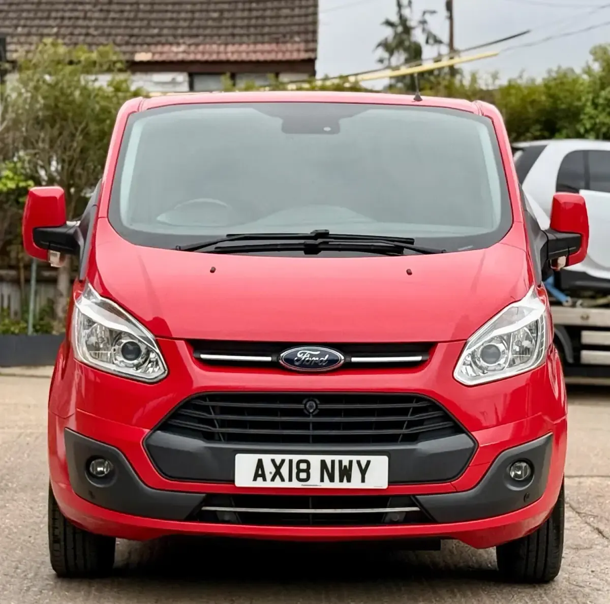 Used Ford Transit Custom Limited 2018 Red