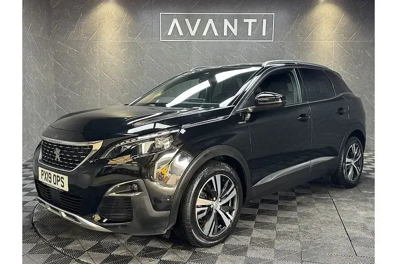 Second-hand Peugeot 3008 GT-line 130 CP (95 kW) 2019 Negru SUV