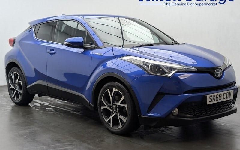 Used Toyota C-HR Design 122 HP (89 kW) 2019 Blue SUV