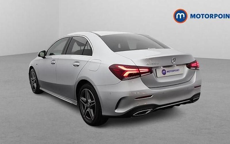 Used Mercedes A250 AMG Line Premium 218 HP (160 kW) 2021 Silver Sedan