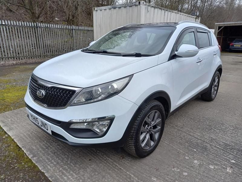 Used Kia Sportage 116 HP (85 kW) 2015 White SUV