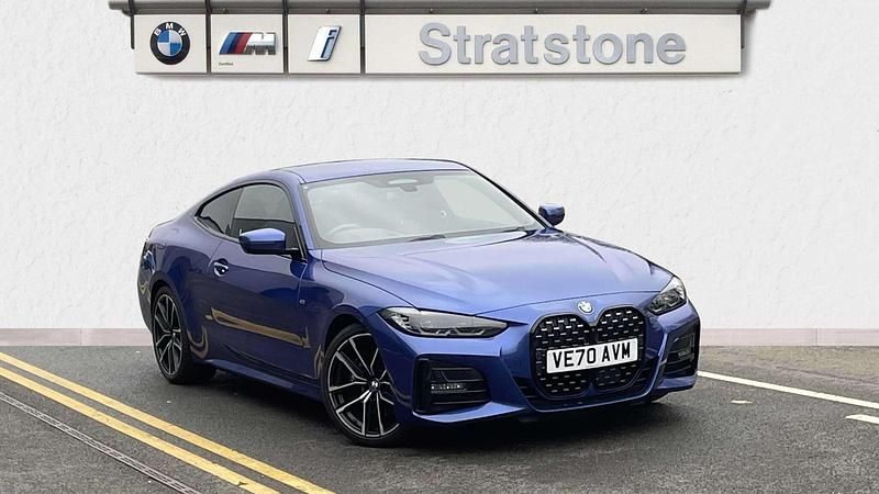 Used BMW 420 M Sport 187 HP (137 kW) 2020 Blue Coupe