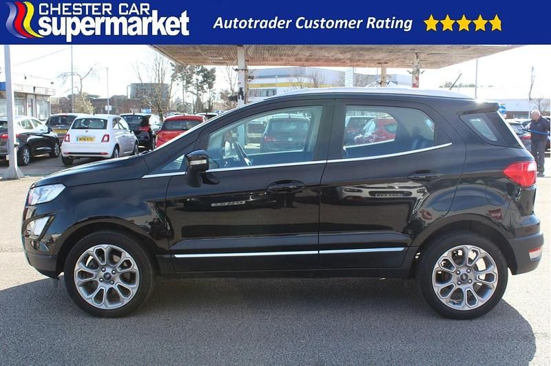Used Ford Ecosport Titanium 125 HP (91 kW) 2018 Black SUV
