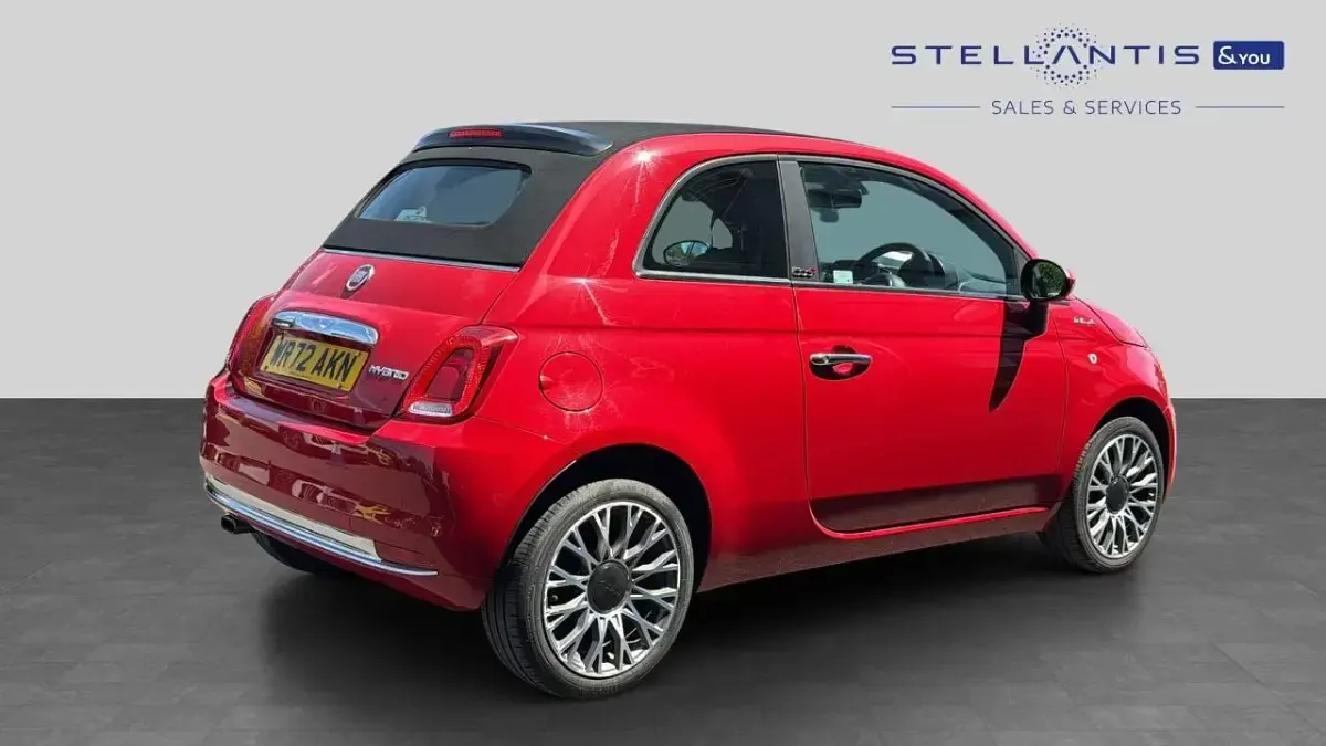Used Fiat 500C S 70 HP (51 kW) 2023 Red Cabriolet