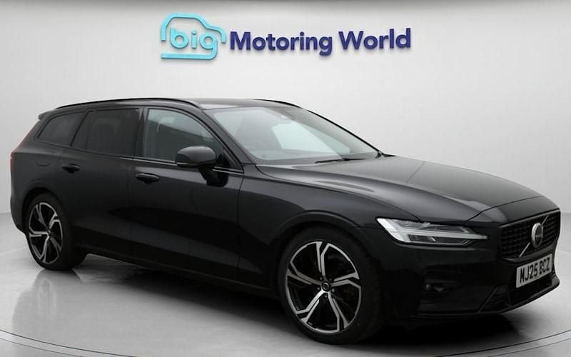 Black Used 2025 Volvo V60 Plus Estate | £30,100 (Good price) - Image 1/4
