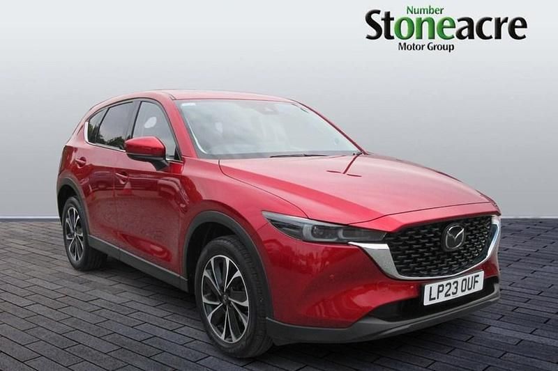 Red Used 2023 Mazda CX-5 Exclusive-Line SUV | £17,795 (Good price) - Image 1/1