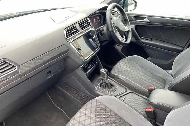 Used VW Tiguan R-line 245 HP (180 kW) 2021 Blue SUV