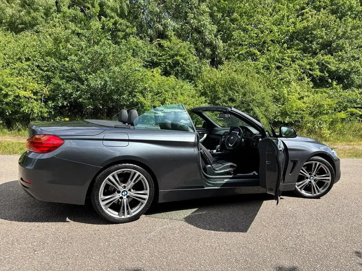 Usado BMW 420 Sport Line 2014 Cinzento Cabrios