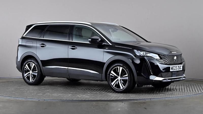 Black Used 2023 Peugeot 5008 GT Hatchback | £22,698 (Fair price) - Image 1/4