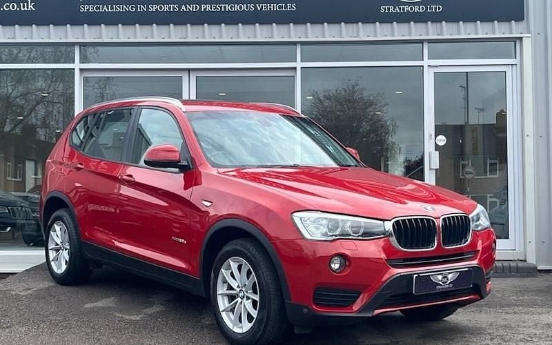 Usado BMW X3 Comfort Edition 190 HP (139 kW) 2016 Vermelho SUV